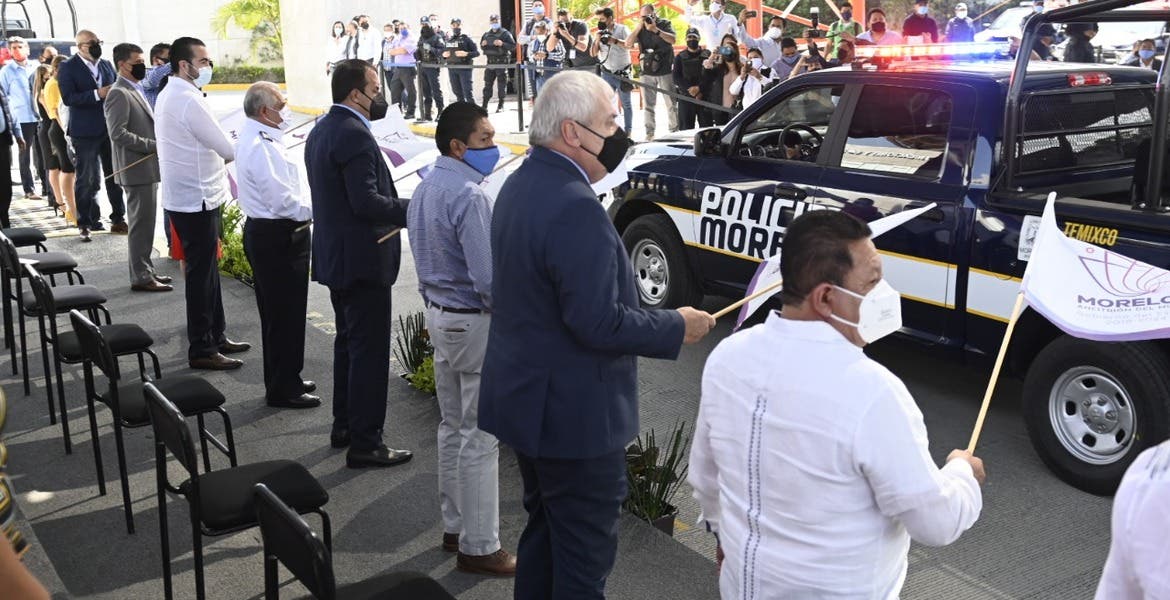 Entrega Cuauhtémoc Blanco patrullas a municipios de Morelos Noticias Diario de Morelos